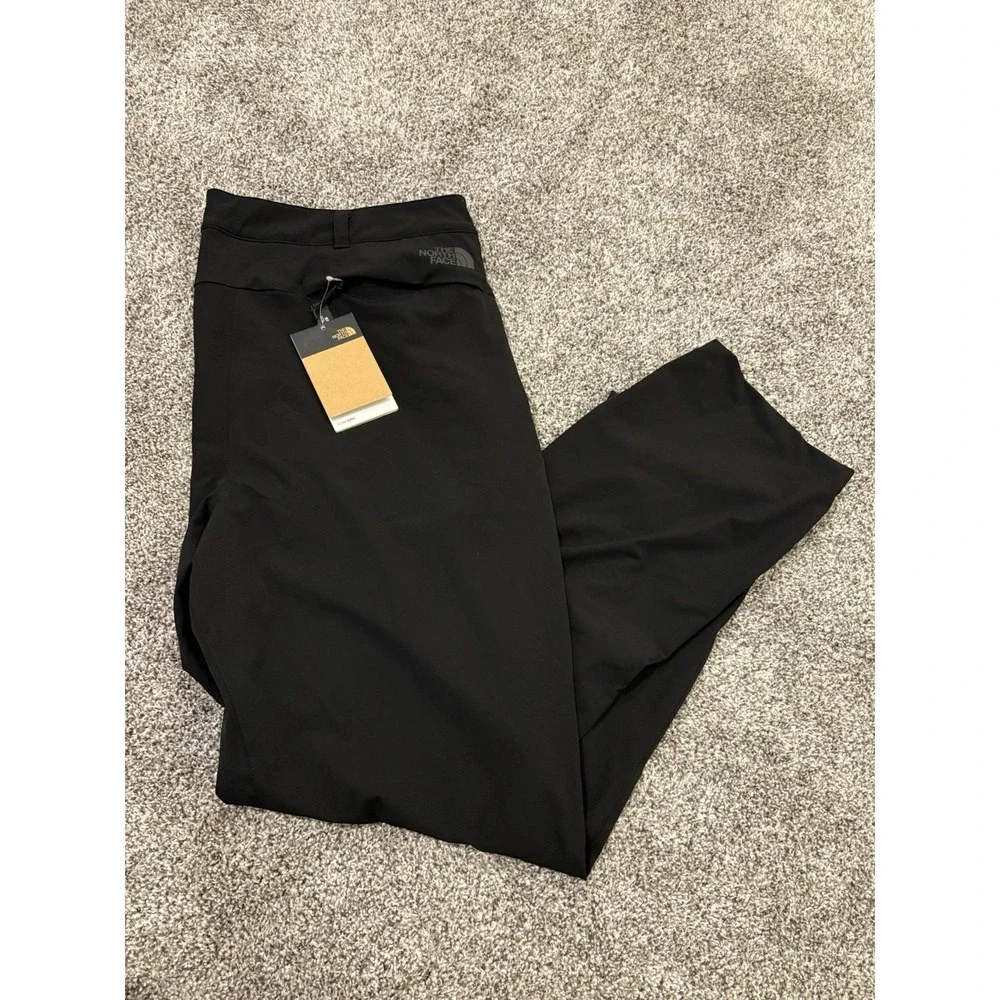 The North Face Mens FlashDry Hiking Pants Black 40x30 Straight Leg Outdoor‎